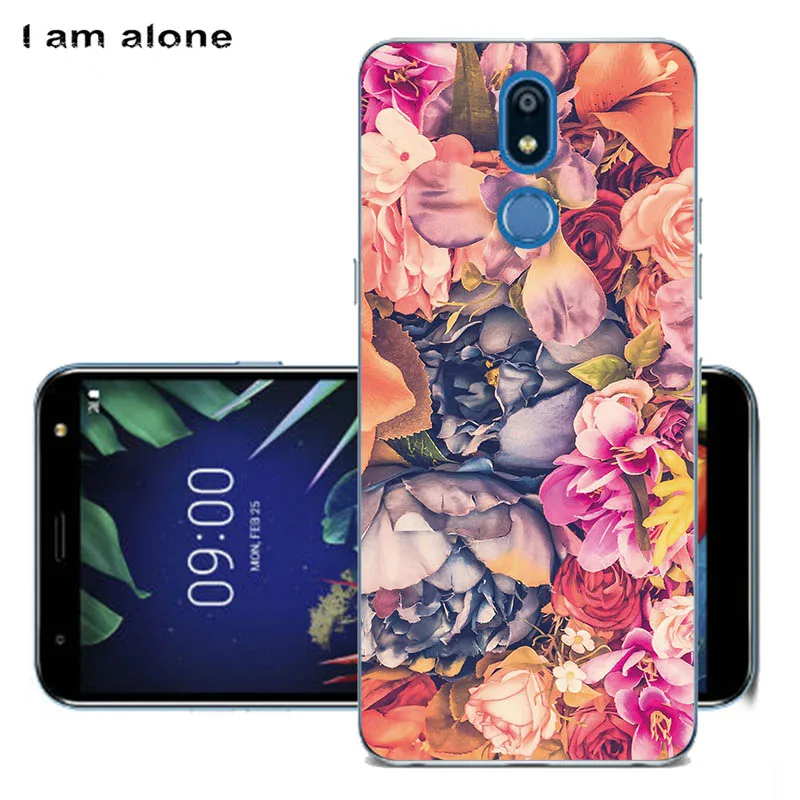Чехлы для телефонов I am alone для LG K40 5,7 дюйма, термополиуретановые чехлы с милым рисунком, модные чехлы для LG K40