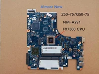 free shipping for lenovo z50 75 g50 75 notebok motherboard aclu7 aclu8 nm a291 mainboard placa fx7500