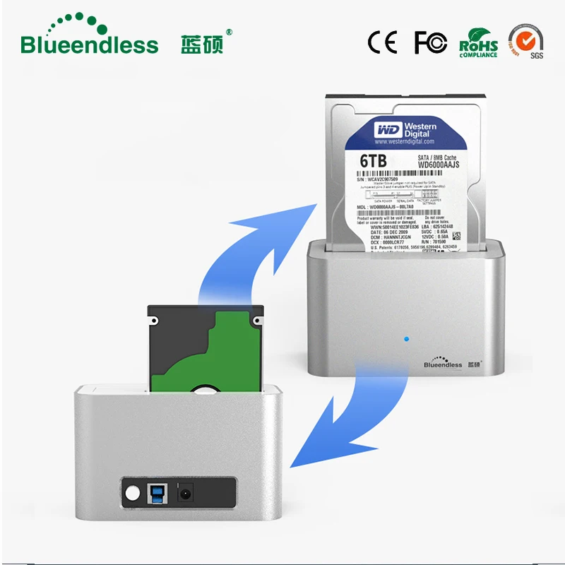 Высокая Скорость чехол жесткий диск Externo Sata Usb 3 0 Hd 5 футляр для внешнего жесткого