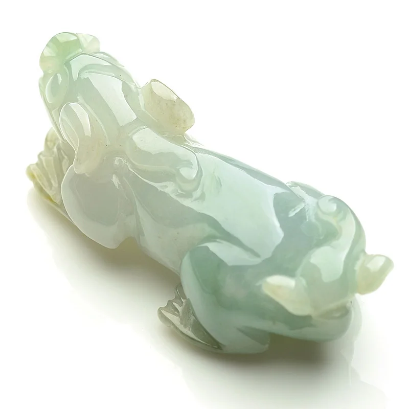 Нефритовый нефритовый фонарь Pixiu widgets кулон с подвеской на удачу|lucky pendant|burma jadelucky