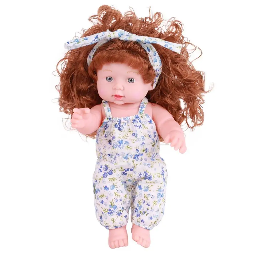 30/41 см новорожденный Детские моделирования куклы Мягкие Детские Reborn Baby Doll игрушка мальчик девочка эмулированный куклы для детей, подарок на день рождения, Рождество, Декор - Цвет: D2 (30CM)