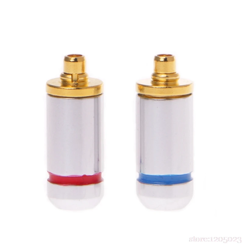 1 Pair Black/Silver 3.2mm DIY Earphone Connector Plug For MMCX SE535 SE215 UE900 | Обустройство дома
