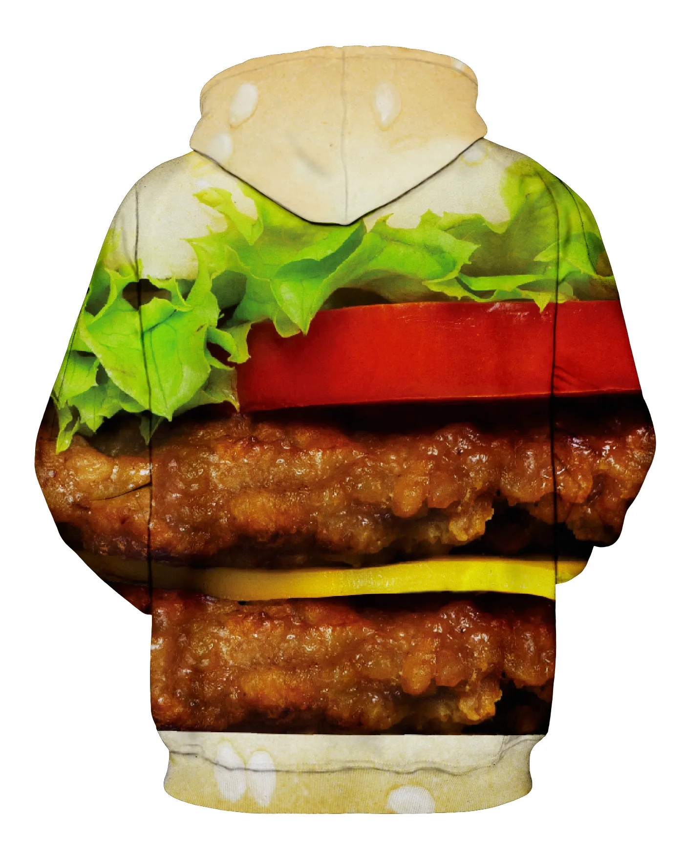 Мода 2017 г. Для мужчин 3D Толстовки толстовка печати oversize худи с длинным рукавом