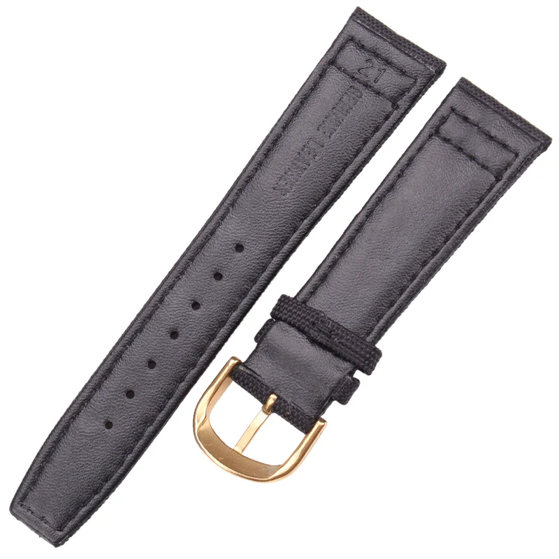 HENGRC Brand Nato Strap Canvas Nylon Watchbands 20mm 21mm 22mm Black Green High Qualiyt Watch Band Bracelet With Pin Buckle