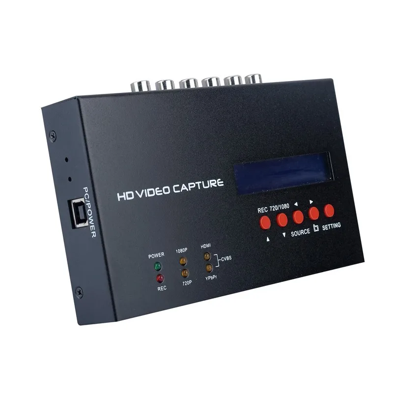 Ezcap USB 2.0 1080 P HD плата видеоввода микро-hdmi / YPbPr рекордер игры видеозахвата с один