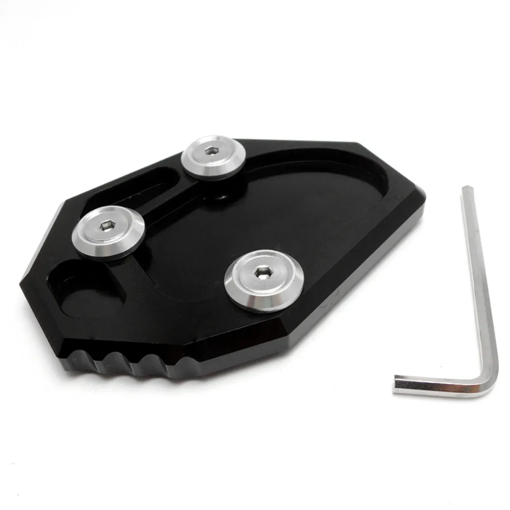 CNC мотоциклетные боковые подставки для Yamaha MT07 MT 07 FZ FZ07 2014 2015 2016 2017|Стойки| |