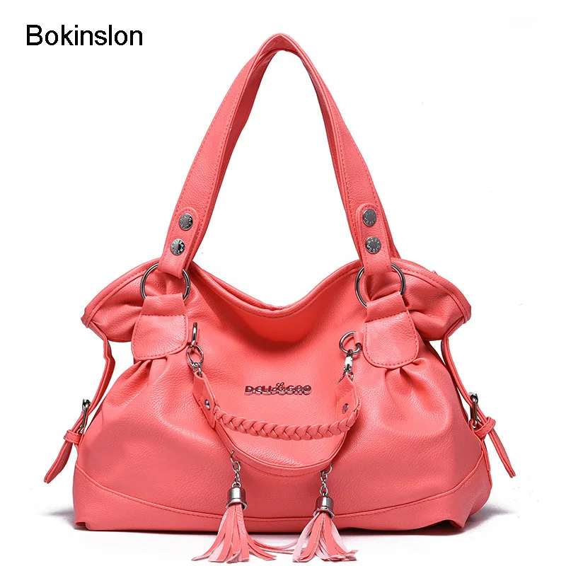 Bokinslon Дамы Сумки из искусственной кожи классические женские сумка модные