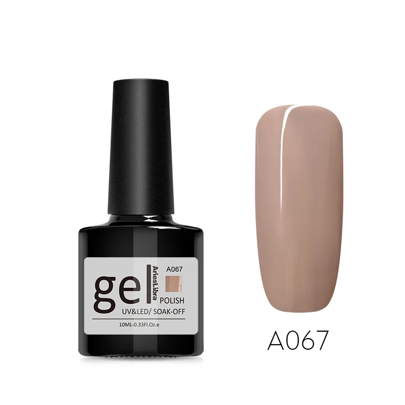 A067 AriesLibra Гель-лак для ногтей лак Vernis клей УФ лампа 10 мл замачиваемый лак светодиодный Гель-лак для ногтей - Цвет: A067