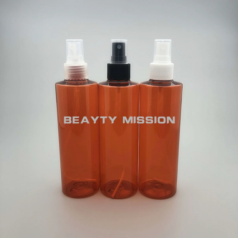 

Beauty Mission 250 мл 24 шт красный ПЭТ пластиковый спрей-флакон с черным/прозрачным/белым распылителем косметический контейнер для духов