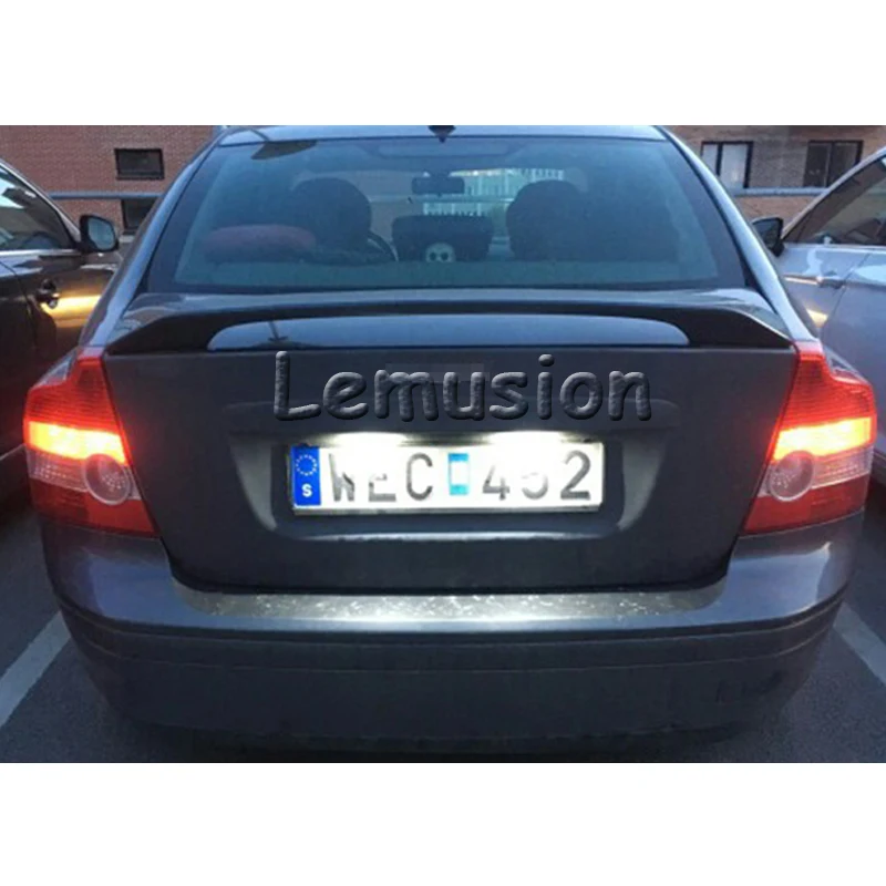 1 пара Автомобильные светодиодные лампы для номерного знака 12 В|license plate light|car