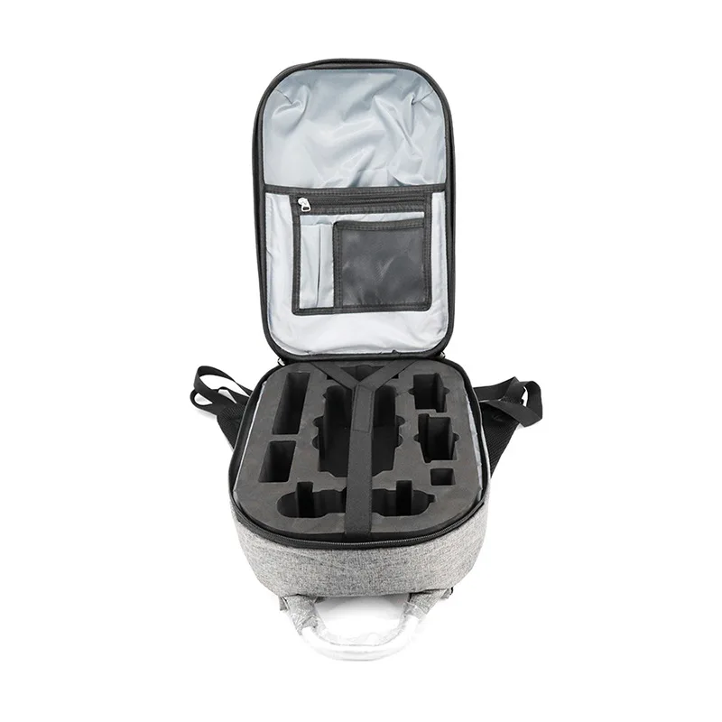 Black Drone Backpack Hardshell Carbon Fiber Storage Case Carry Bag for DJI Mavic 2 Pro/Zoom Flymore Combo Accessories | Электроника