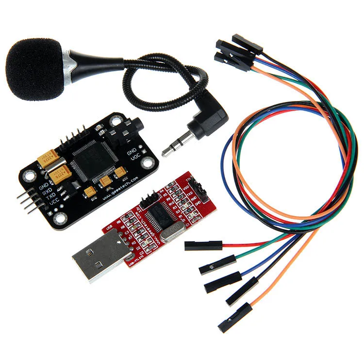 Geeetech модуль распознавания голоса и микрофон USB в RS232 TTL конвертер Dupont|usb to|usb to rs232usb