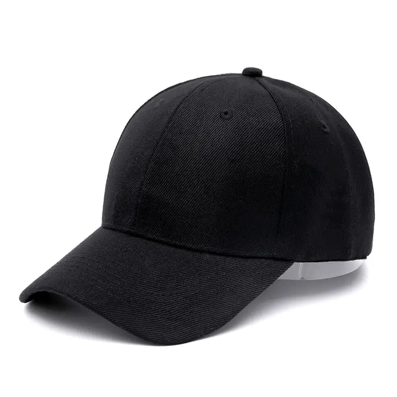 

High Quality 8 Colors Unisex Casual Solid Adjustable Baseball Caps Snapback Hats Baseball Cap For Women Men Hip Hop Dad Hat Bone
