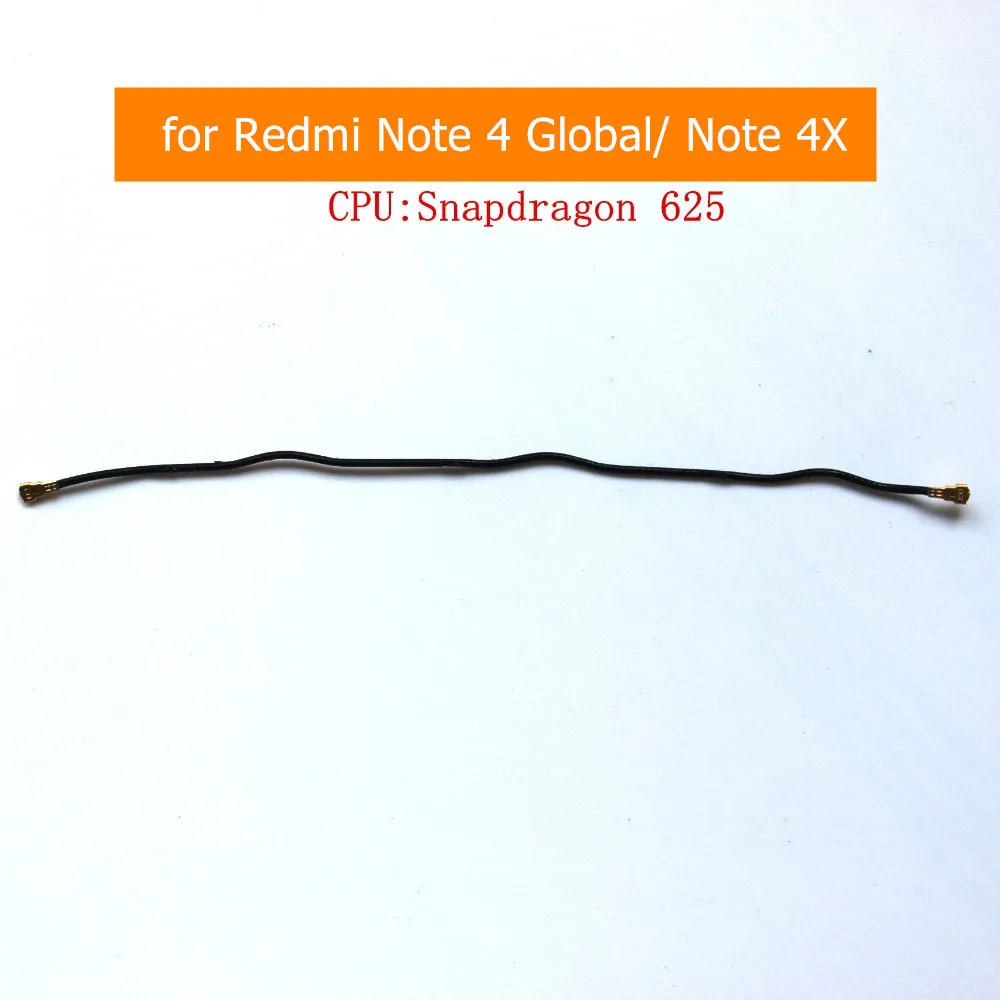 Для Xiaomi Redmi Note 4 Global/ Note 4X сигнальная антенна ленточный гибкий кабель для сотового телефона ЗАМЕНА Запасные части сигнальный кабель