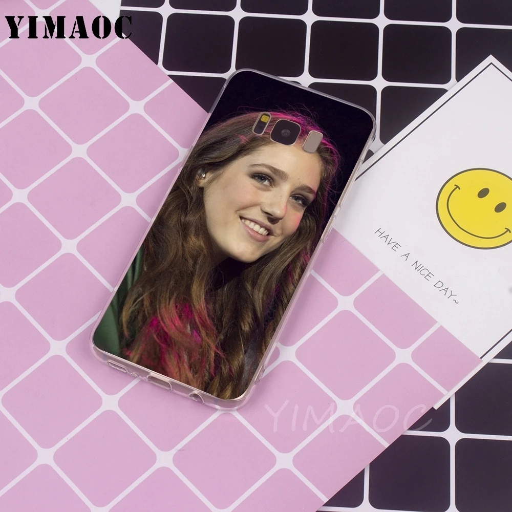 Мягкий чехол YIMAOC Jasmine Van den Bogaerde для Galaxy j3 j5 j6 j7 A5 2016 2017 A6 A9 2018 Note 8 9 S7 edge S8 S9 S10 Plus S10e |