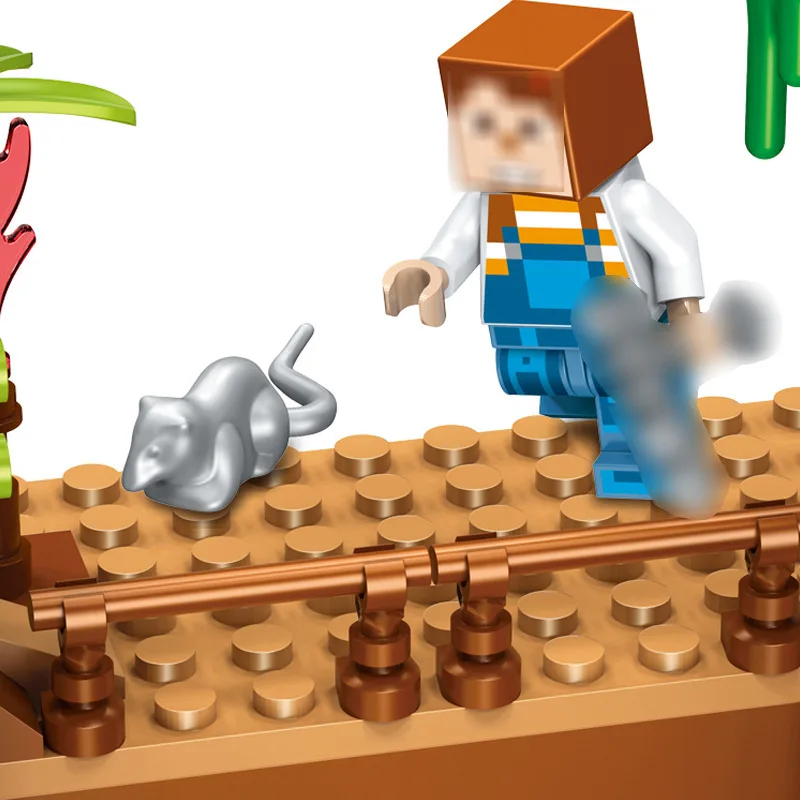 Kazi 0533 DIY Legoings Building Blocks Compatible Legoing Boy Toys Legoed Minecrafted City Bricks For Children Gifts | Игрушки и хобби