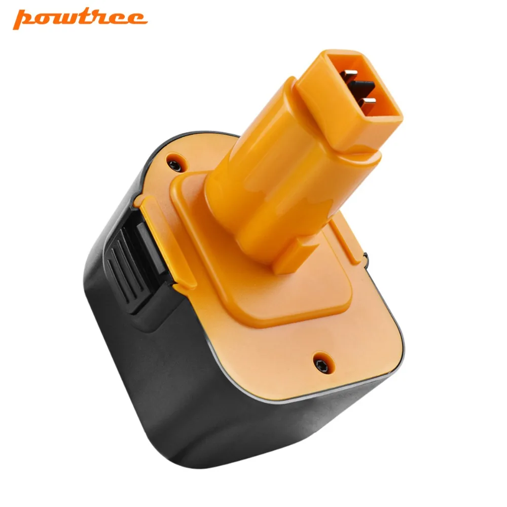 Сменный никель металлогидридный аккумулятор Powtree для Black & Decker fiрестоm 12 в 3000 мАч