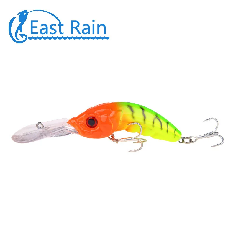Рыболовная приманка East Rain с длинным языком 10 см/13 4 г твердые приманки для
