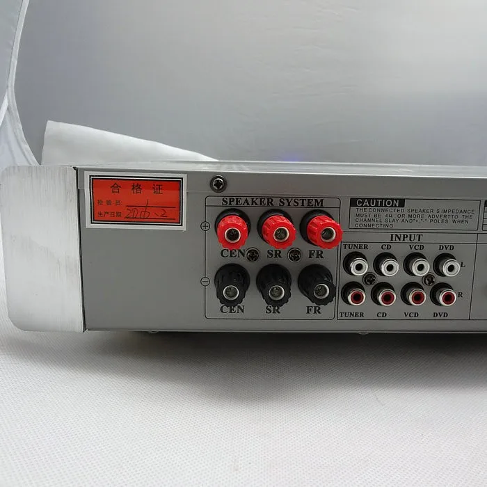 P-805U 600 Вт 2CS5200 HiFi 5,1 канальный цифровой объемный караоке-усилитель профессиональный мощный домашний кинотеатр