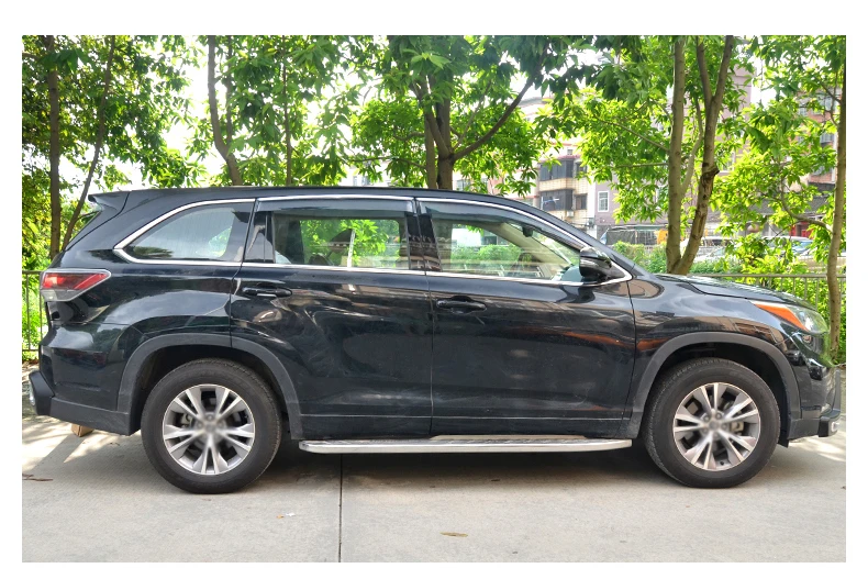 Автомобиль для Toyota Highlander 2015 2016 Защита от солнца Дождь гвардии окна кепки S крышка