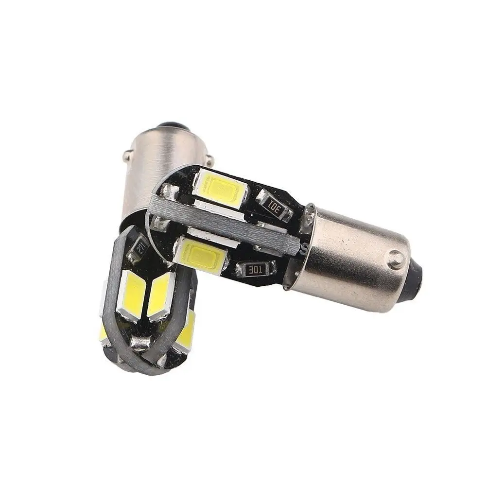 

2 pairs 233 BA9S T4W White Led Smd Interior Side Light Bulbs Lamps Canbus No Error 12V Car Light