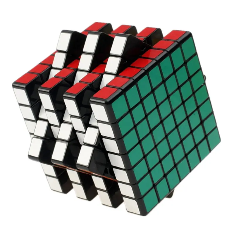 Shengshou lignlong 7x7 куб скоростной 6 9 см размер мини пазл игрушки|Головоломки| |