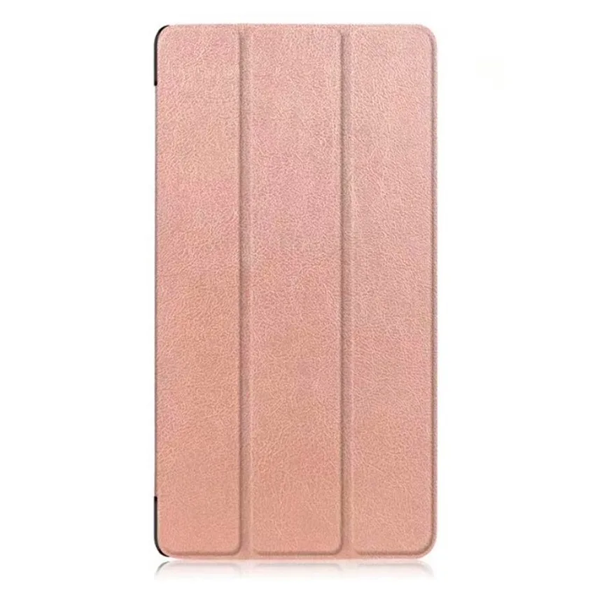 Rose Golden Модный Магнитный Тонкий чехол из искусственной кожи для lenovo Tab4 Tab 4 7 дюймов TB-7504F TB-7504N/X для lenovo Tab 7 TB-7504X() планшет - Цвет: Rose Golden
