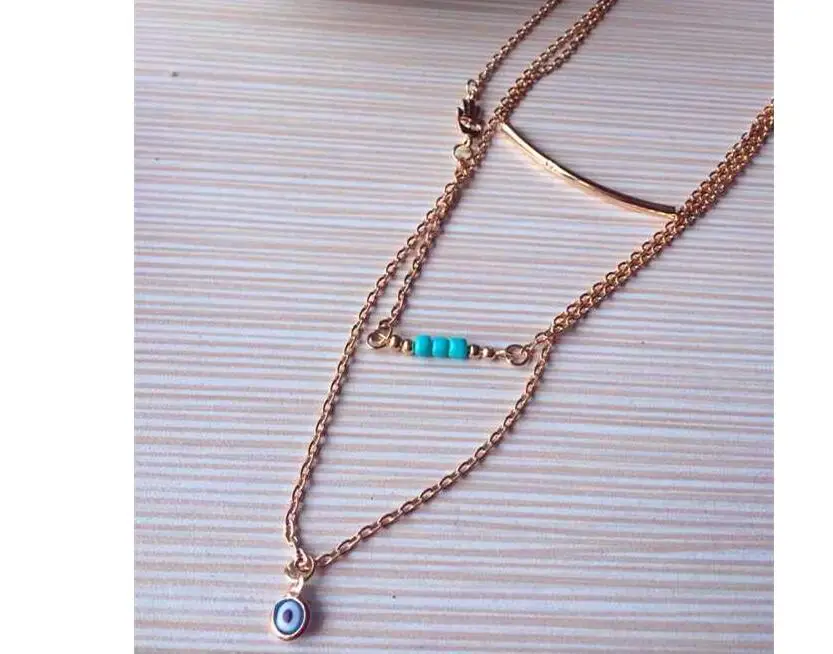 Женское Ожерелье до ключицы в стиле Европейской панк n411 2018|european necklace|american