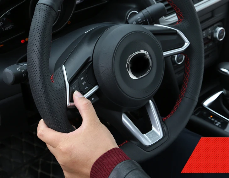 

2 шт., наклейки на руль для Mazda 3 Axela 2017