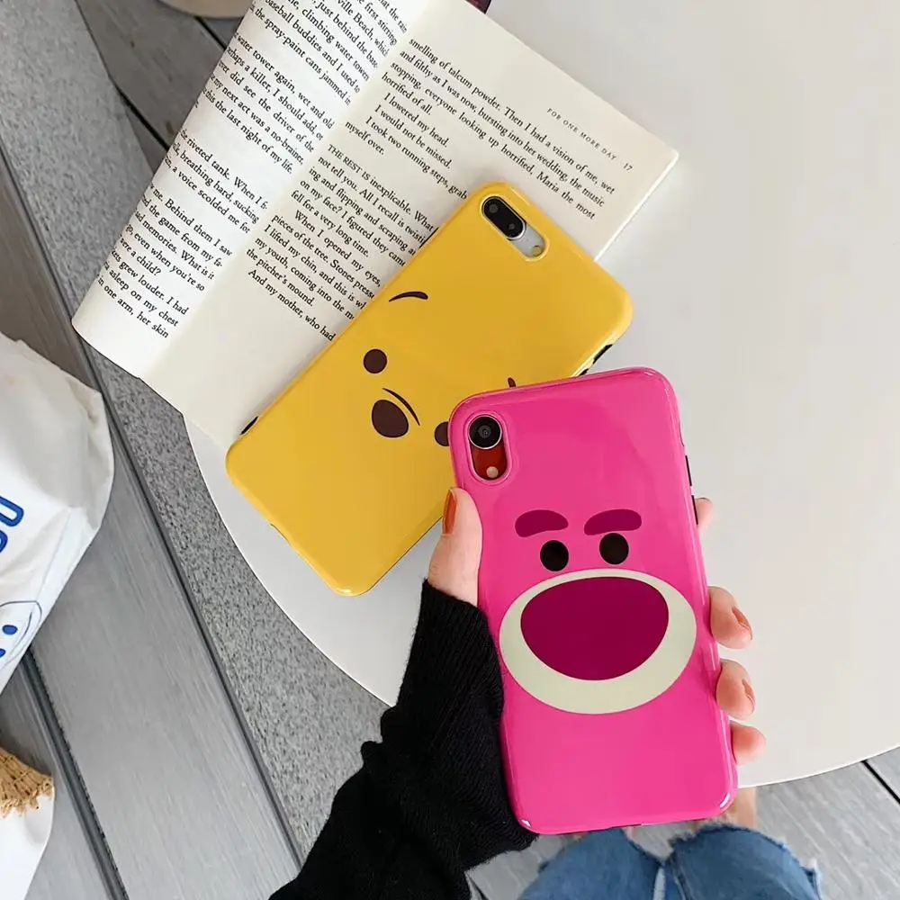 DisneyToyStory очаровательный мультяшный чехол для телефона розовый клубничный