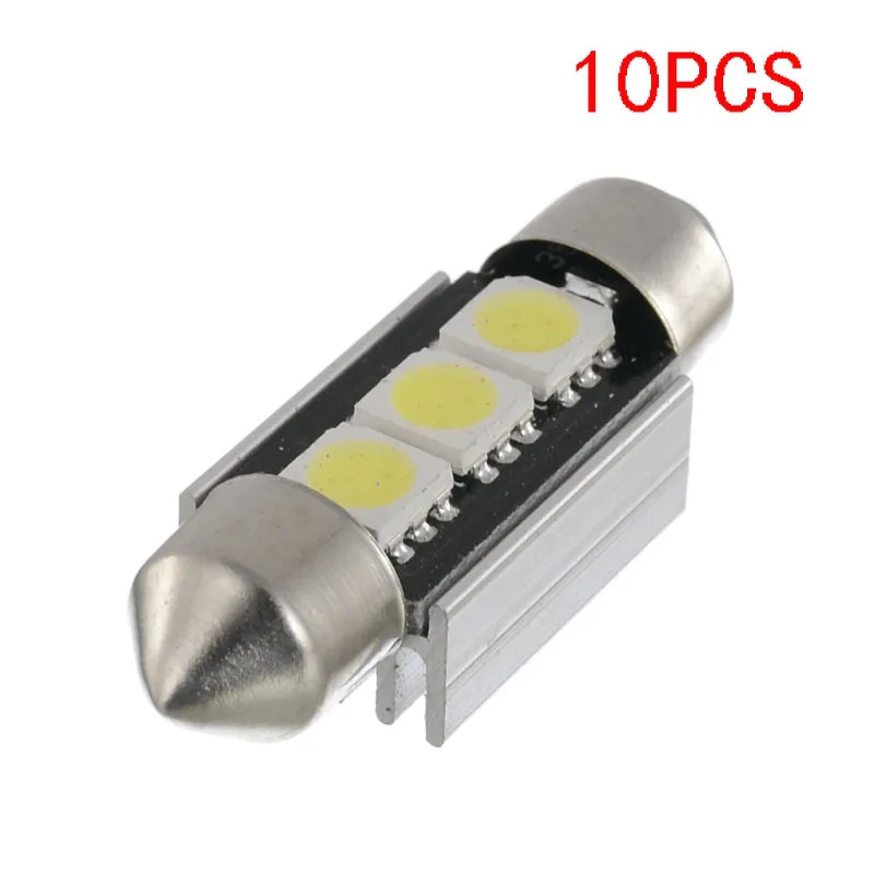 Новейшие 31 мм 41 10 шт. COB светодиодные лампы SMD 5050Car Dome Light Авто Интерьер Карта крыши