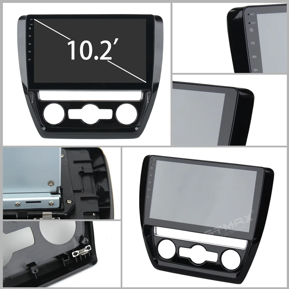 Автомобильный dvd-плеер JSTMAX 10 2 дюйма Android 8 0 для VW Jetta 2011-2015 gps-навигация