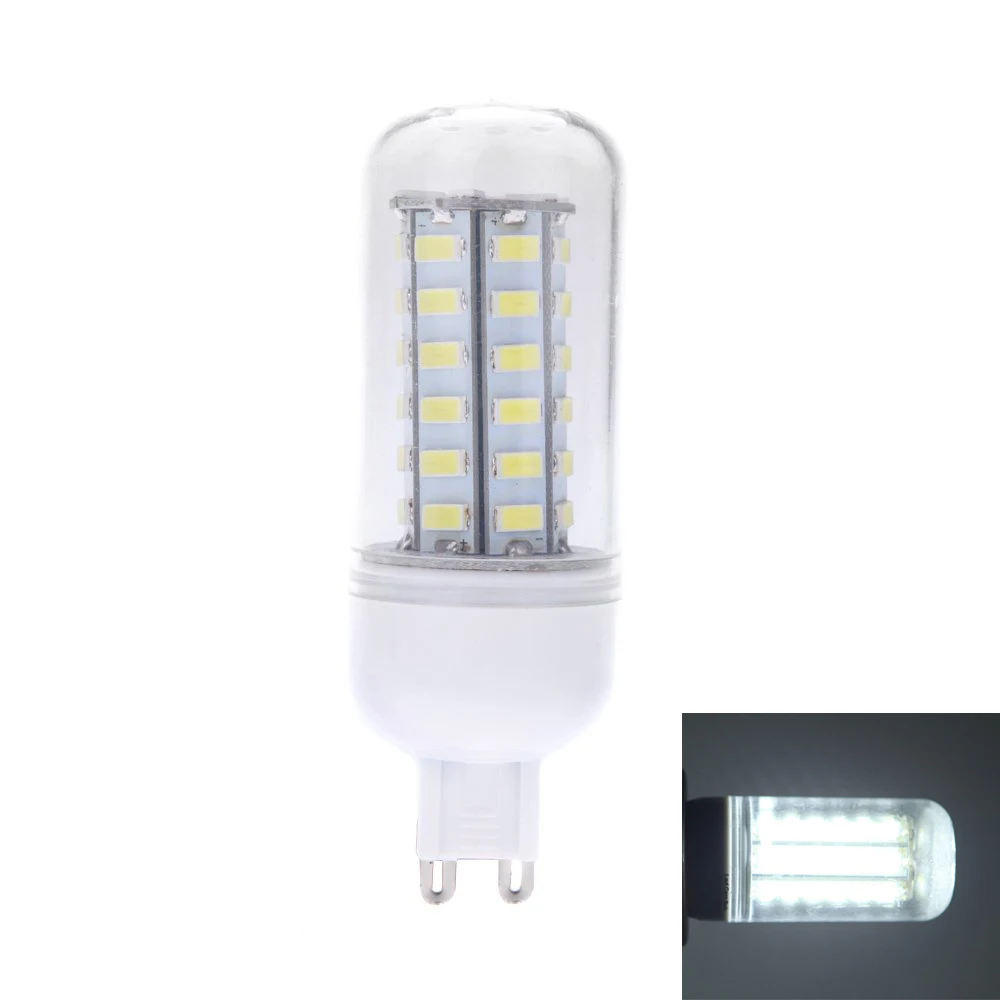 10 шт. Вт G9 светодиодные лампы кукурузы T 48 SMD 5730 800 лм лампочка кукуруза точечная