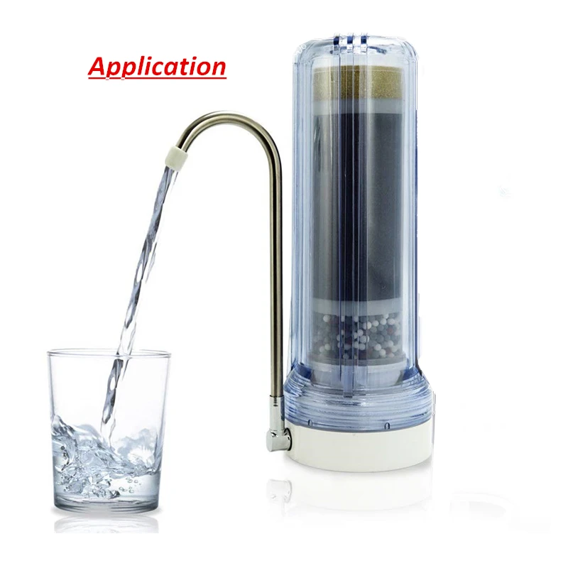 Многоступенчатый Щелочной фильтр для воды картридж с KDF активированным углем 10