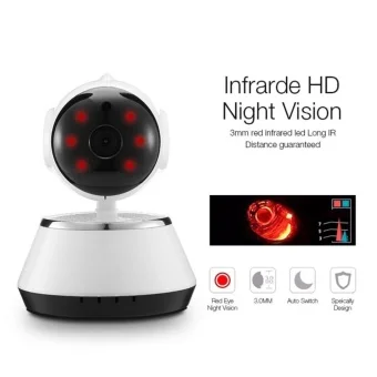 Беспроводной IP Камера WI FI 720 P видеонаблюдения Cam Micro SD слот Поддержка микрофон и P2P
