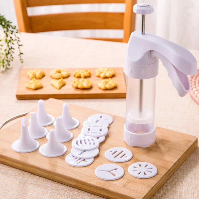 Цветом ветра Печенья прессформы Пистолеты монтажных моделей платьев для выпечки
