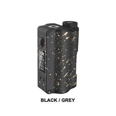 Электронная сигарета DOVPO Topside Dual 200 Вт Vape Mod Top Fill TC Squonk 10 мл Питание от двойной батареи 18650 испаритель VS Drag 2 - Цвет: Black Grey