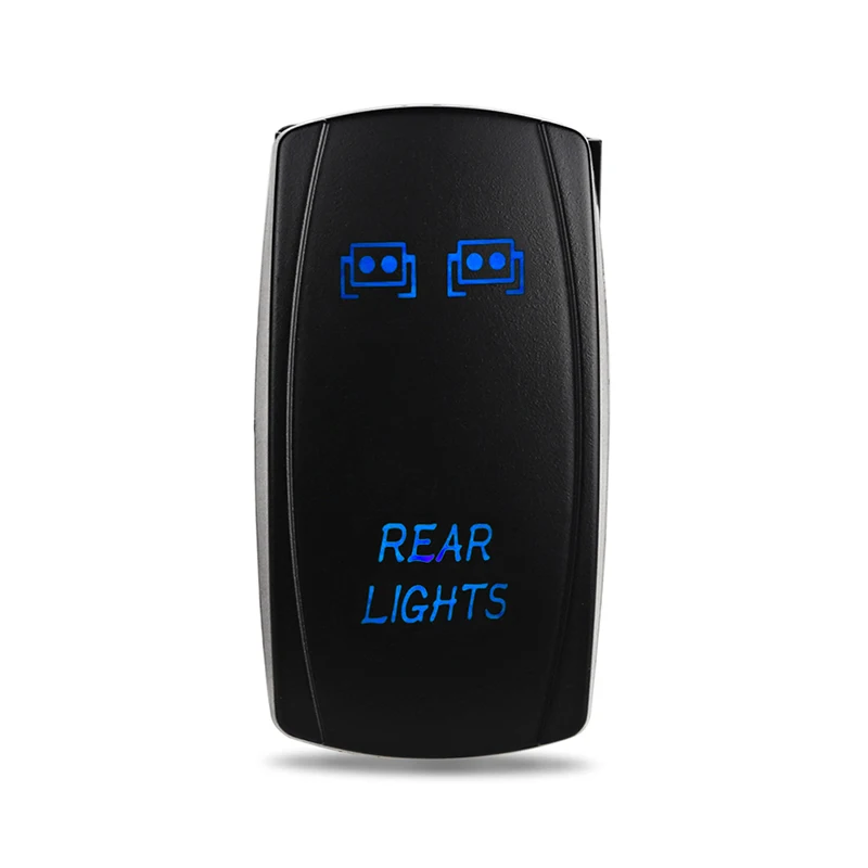 Водонепроницаемый светодиодный автомобильный выключатель 5 контактов