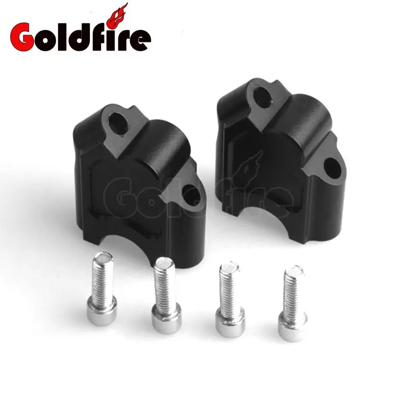 

New 22mm Black Motorcycle Bar Clamps Handlebar Bar Risers For BMW F650GS F700GS 2008 2009 2010 2011 2012-2017