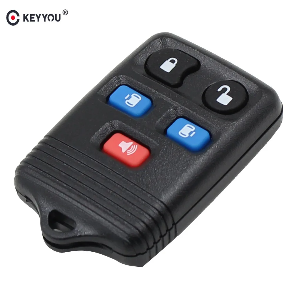KEYYOU 5 кнопок дистанционного ключа чехол fob оболочка Крышка для Ford Expedition Lincoln Navigator