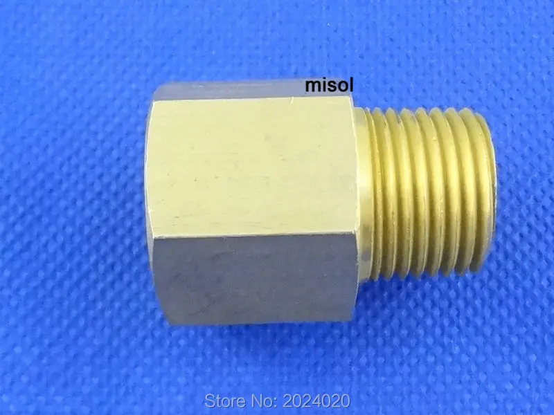 1 шт. адаптер фитинга 1/2 &quotBSP (DN15) штекер 1/2&quot NPT female латунь | Обустройство дома