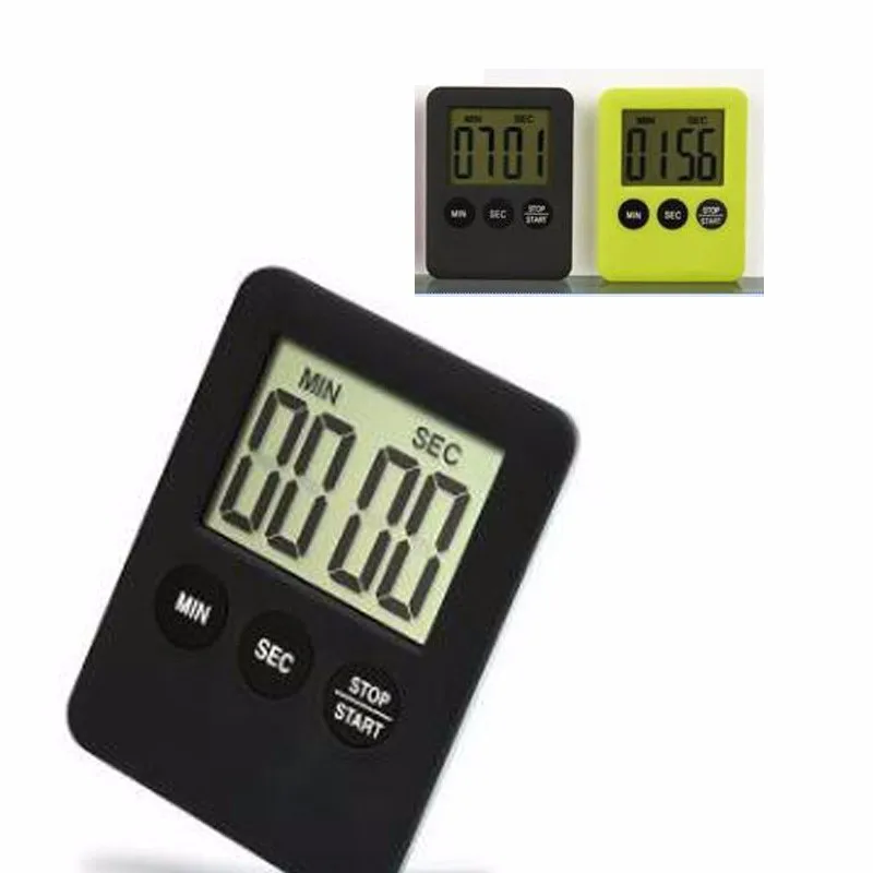 Бесплатная доставка тонкий срез кухонный таймер электронный цифровой большой