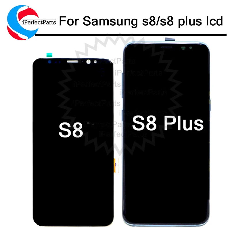 AMOLED для SAMSUNG S8 G950 G950F ЖК дисплей сенсорный экран дигитайзер Замена Plus G955 G955F|touch screen