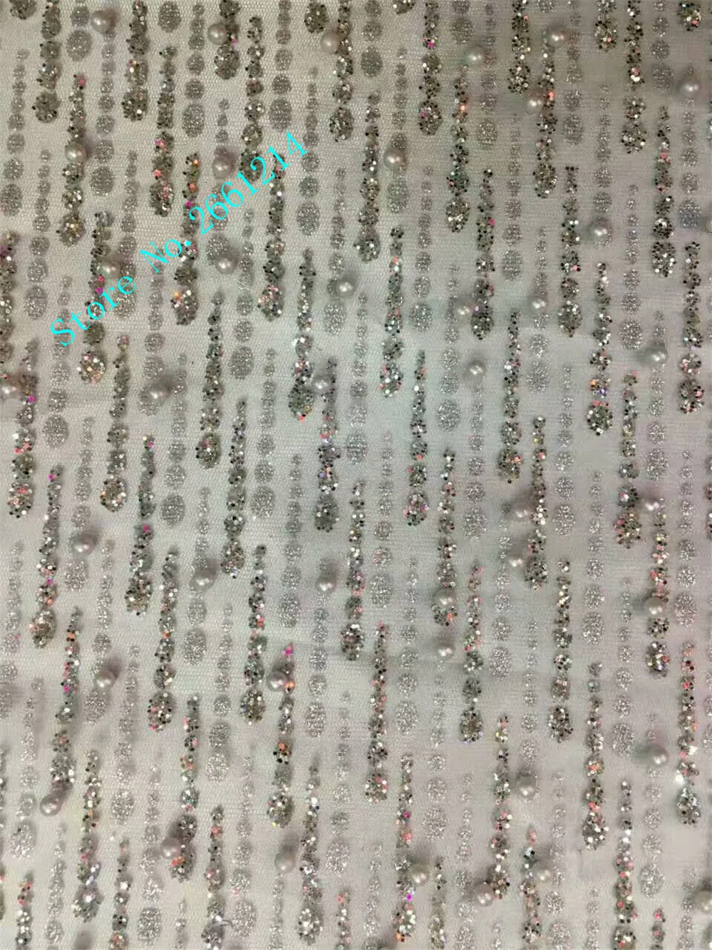 Высокое качество Лидер продаж африканский тюль кружевная ткань с блестками