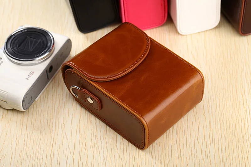 Высокое качество PU Камера кожаная сумка чехол для sony DSC-RX100 RX100 II III RX100 Характеристическая вязкость полимера M4 M5 HX90V HX90 HX80 HX60 HX50 WX500 W800 W830