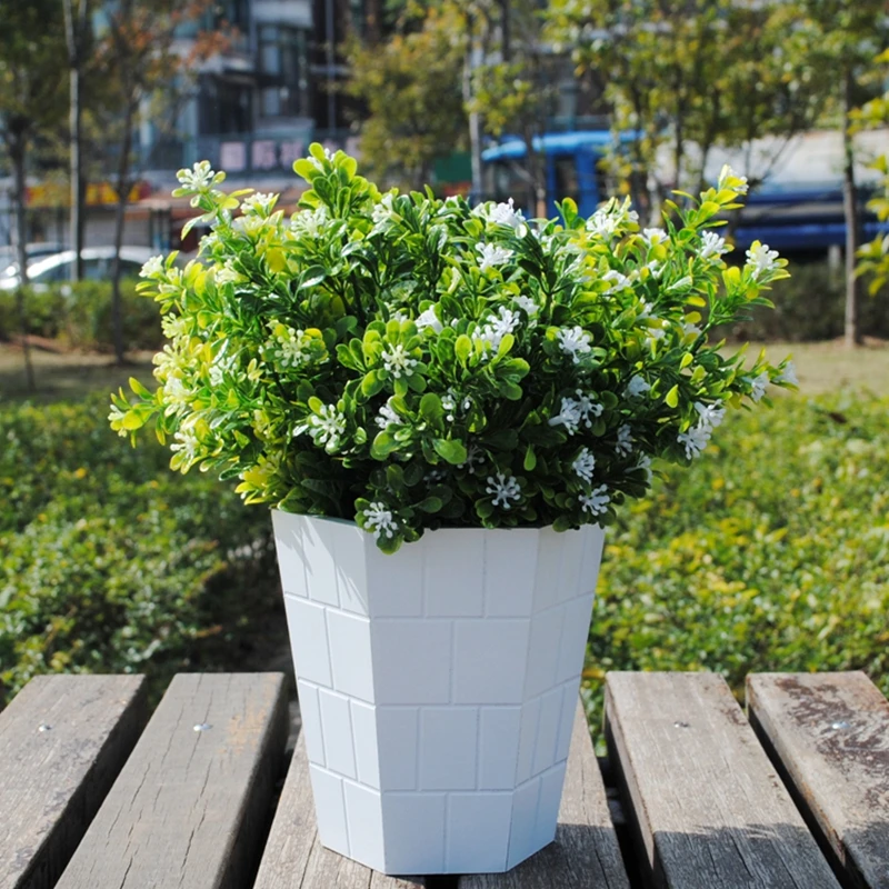 7 вилочная трава цветочный семейный магазин Деревенское украшение клевер