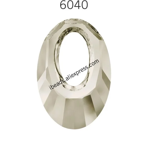 Crystal 001 SSHA 1 шт.) кристалл Swarovski 6040 Helios кулон сделано в австрийском стиле бусины Стразы DIY Подвеска для изготовления ювелирных изделий - Цвет: Crystal 001 SSHA