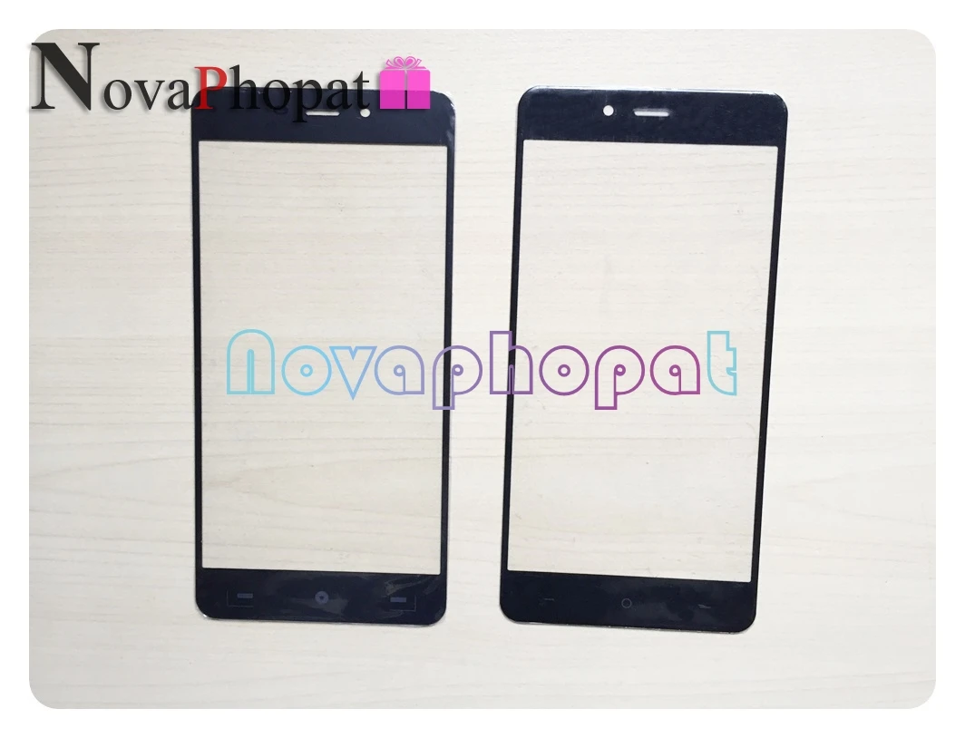 

Novaphopat Black Front Outer Glass Panel For Oneplus 1+ X E1001 Glass Lens Screen Replacement(Not Touch Screen Sensor) 20pcs/lot