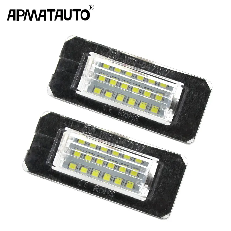 Apmatauto 2 шт. CANbus 18SMD белый номерной знак светильник светодиодный ошибок лампа для MINI