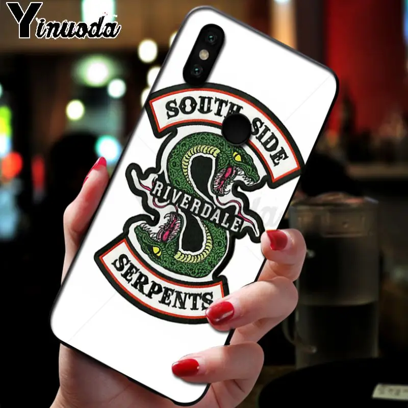 Yinuoda ривердейл SouthSide змеи чехол для телефона чехол для xiaomi redmi 7 5 плюс 6pro 6a 4x go note5 note7 note6pro mi8se 9se coque